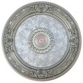 Afd Home Petite Round Champagne Ceiling MedallionSilver 12012996